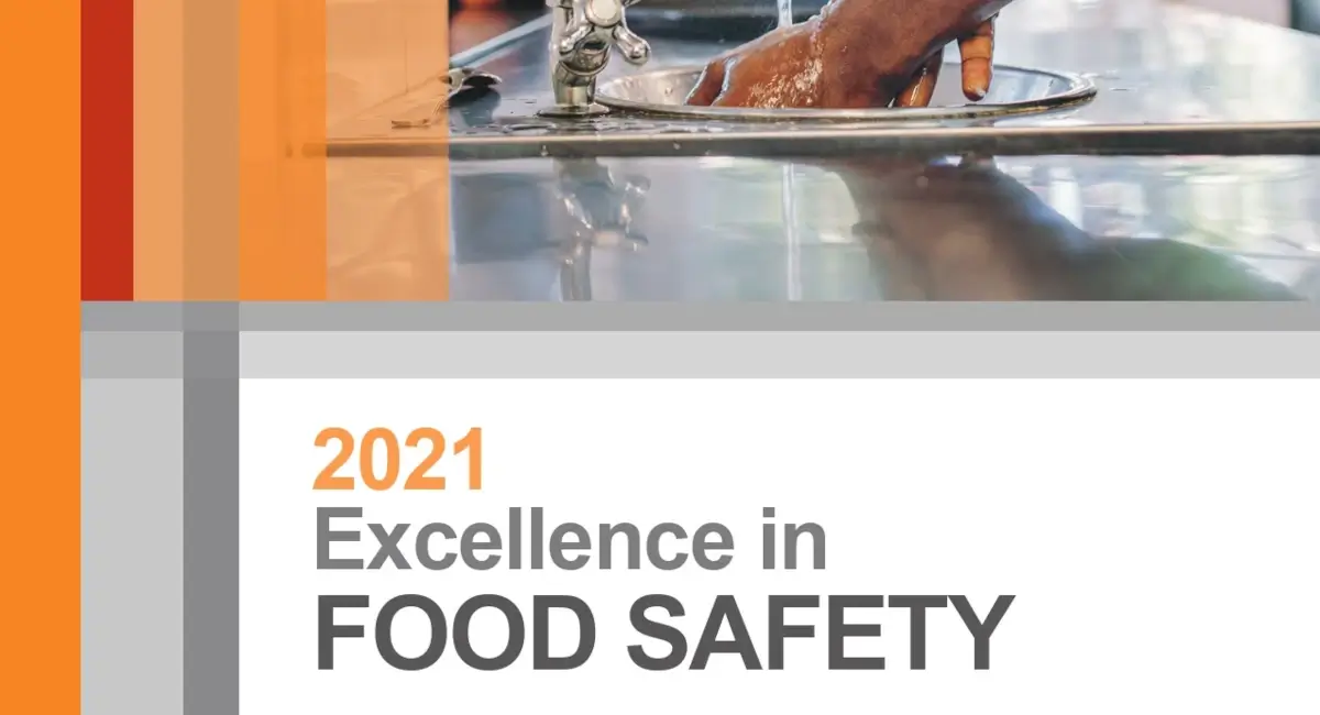 2021 Excellence in food safety preview image