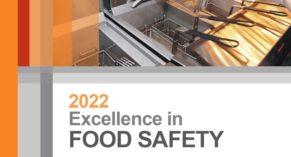 2022 Excellence in food safety preview image
